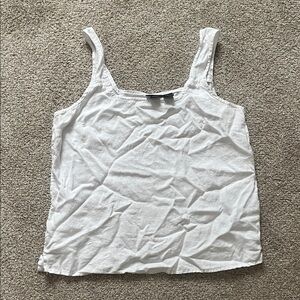 Tahari White Camisole Top